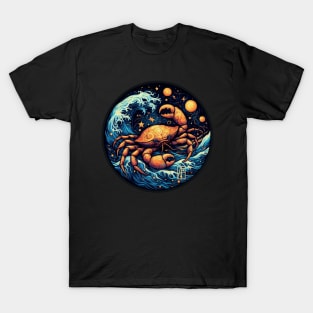 ZODIAC Cancer - Astrological CANCER - CANCER - ZODIAC sign - Van Gogh style - 19 T-Shirt